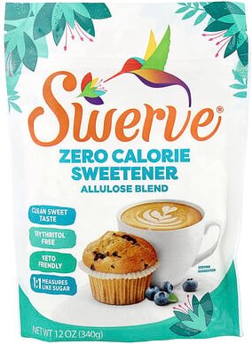Thumbnail - Swerve, Zero Calorie Sweetener, Allulose Blend, kalorienfreier Süßstoff, Allulosemischung, 340 g (12 oz.)