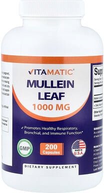 Vitamatic, Königskerzenblatt, 200 Kapseln (333 mg pro Kapsel)