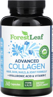 Forest Leaf, Advanced Collagen, 240 Kapseln