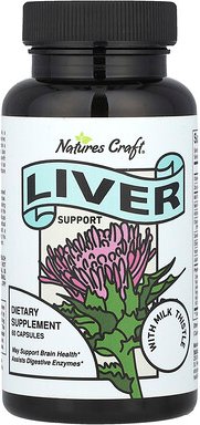 Thumbnail - Nature's Craft, Liver Support, Unterstützung der Leber, 60 Kapseln