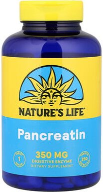 Nature's Life, Pancreatin, 250 Tabletten