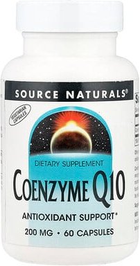 Source Naturals, Coenzyme Q10, Coenzym Q10, 200 mg, 60 Kapseln