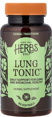 Herbs Etc., Lung Tonic™, 60 Weichkapseln