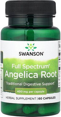 Swanson, Full Spectrum® Angelica Root, Angelikawurzel, 400 mg, 60 Kapseln