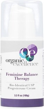 Organic Excellence, Feminine Balance Therapy, Bio-Identical USP Progesterone Cream, Ausgleichstherapie für Frauen, bioid...