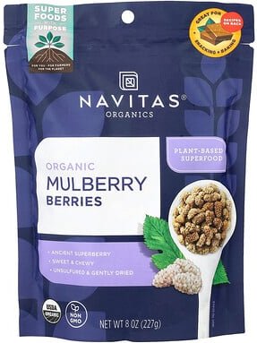 Navitas Organics, Bio-Maulbeere-Beeren, 227 g (8 oz.)