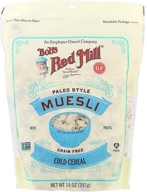 Bob's Red Mill, Muesli, Cold Müsli, Paleo Style, 397 g (14 oz.)