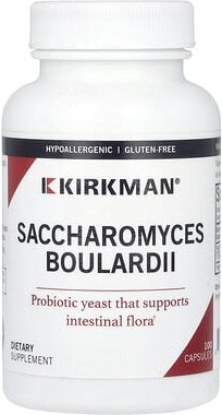 Kirkman Labs, Saccharomyces boulardii, 100 Kapseln