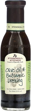 Stonewall Kitchen, Olive Oil & Balsamic Dressing, Olivenöl- und Balsamico-Dressing, 330 ml (11 fl. oz.)