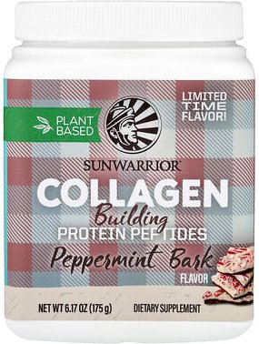 Sunwarrior, Plant Based Collagen, pflanzliches Kollagen, Pfefferminz-Rinde, 175 g (6,17 oz.)