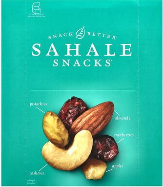 Sahale Snacks, Trail Mix, klassisches Obst + Nuss, 9 Packungen, je 42,5 g (1,5 oz.).