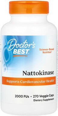 Doctor's Best, Nattokinase, 2.000 FUs, 270 vegetarische Kapseln