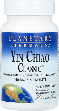 Planetary Herbals, Yin Chiao Classic™, 60 Tabletten