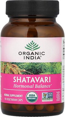 Organic India, Shatavari, 90 pflanzliche Kapseln (400 mg pro Kapsel)