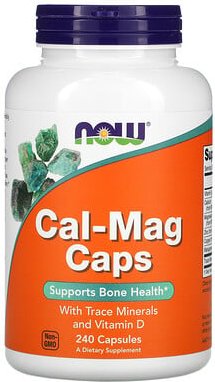 NOW Foods, Cal-Mag Kapsel, 240 Kapseln
