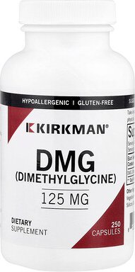 Kirkman Labs, DMG, 125 mg, 250 Kapseln