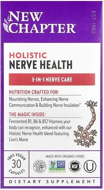 New Chapter, Ganzheitliche Nervengesundheit, 30 Kapseln