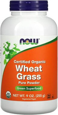NOW Foods, Bio-zertifiziertes Weizengras, 9 oz (255 g)