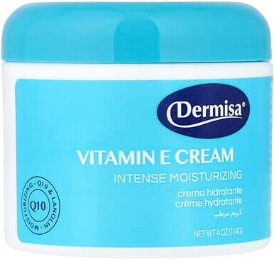 Dermisa, Vitamin E Cream, Vitamin-E-Creme, 114 g (4 oz.)
