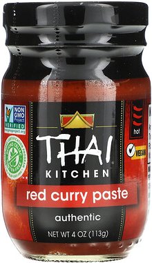 Thai Kitchen, Red Curry Paste, rote Currypaste, scharf, 113 g (4 oz.)