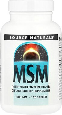 Source Naturals, MSM, 120 Tabletten