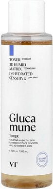 VT Cosmetics, Glucamune Toner, Gesichtswasser mit Glucamune, 200 ml (6,76 fl. oz.)