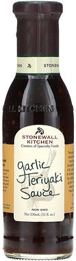 Stonewall Kitchen, Garlic Teriyaki Sauce, Knoblauch-Teriyaki-Sauce, 330 ml (11 fl. oz.)