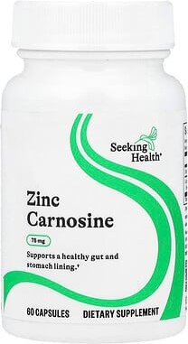 Seeking Health, Zinc Carnosine, Zink-Carnosin, 75 mg, 60 Kapseln