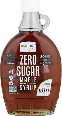 Wholesome Yum, Zero Sugar Maple Syrup, zuckerfreier Ahornsirup, 354 ml (12 fl. oz.)