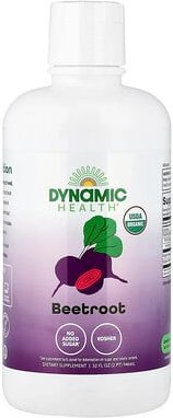 Thumbnail - Dynamic Health, Zertifizierte Bio-Rote Beete, 946 ml (32 fl. oz.)