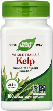 Nature's Way, Whole Thallus Seetang, Vollkorntang, 363 mg, 100 Kapseln