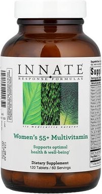 Thumbnail - Innate Response Formulas, Women's 55+ Multivitamin, Multivitamine für Frauen ab 55, ohne Eisen & Vitamin K, 120 Tablette...