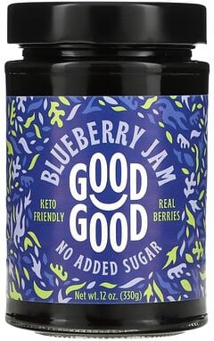 GOOD GOOD, Blueberry Marmelade, Heidelbeermarmelade, 330 g (12 oz.)
