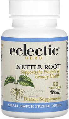 Eclectic Herb, Nettle Root, Brennnesselwurzel, 300 mg, 90 pflanzliche Kapseln