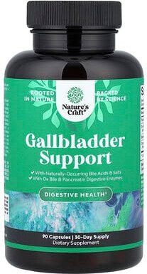 Nature's Craft, Gallbladder Support, Unterstützung der Gallenblase, 90 Kapseln