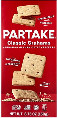 Partake, Classic - Grahams, Zimt, 150 g (6,75 oz.)