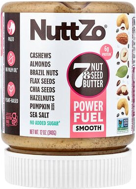 Nuttzo, Power Fuel, 7 Nuss- und Samenbutter, sanft, 340 g (12 oz.)