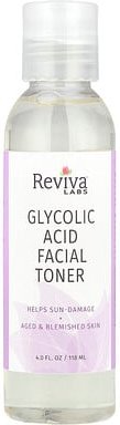Reviva Labs, Glycolic Acid Facial Toner, Gesichtswasser mit Glycolsäure, 118 ml (4 fl. oz.)
