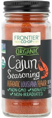 Frontier Co-op, Organic Cajun Seasoning, Bio-Cajun-Gewürz, 59 g (2,08 oz.)