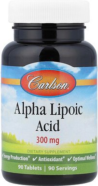 Carlson, Alpha-Liponsäure, 90 Tabletten