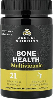 Ancient Nutrition, Bone Health Multivitamin, Multivitamin für die Knochengesundheit, 30 Kapseln