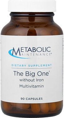 Metabolic Maintenance, The Big One® ohne Eisen, 90 Kapseln