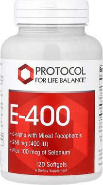 Protocol for Life Balance, E-400, 120 Weichkapseln