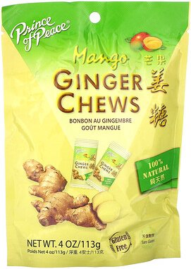 Prince of Peace, Kau-Ingwer, Mango, 113 g (4 oz.)
