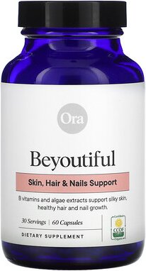 Ora, Beyoutiful, Unterstützung für Haut, Haare und Nägel, 60 Kapseln