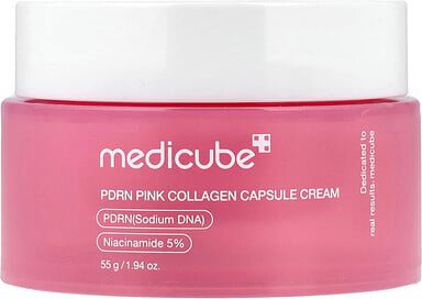 Medicube, PDRN Pink Collagen Capsule Cream, pinkes Kollagen in Kapsel-Creme, 55 g (1,94 oz.)