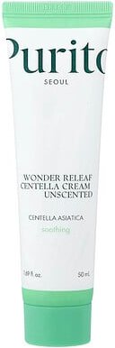 Purito, Wonder Releaf Centella Cream, lindernde Centella-Creme, duftneutral, 50 ml (1,69 fl. oz.)