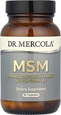 Thumbnail - Dr. Mercola, MSM, Methylsulfonylmethan-Schwefel-Komplex, 60 Kapseln
