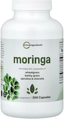 Micro Ingredients, Moringa, 300 Kapseln