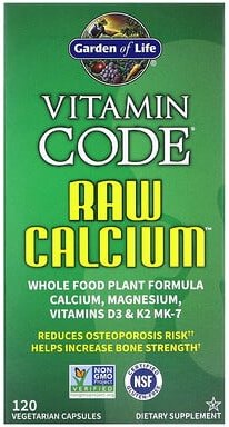 Garden of Life, Vitamin Code, RAW Calcium, 120 vegetarische Kapseln